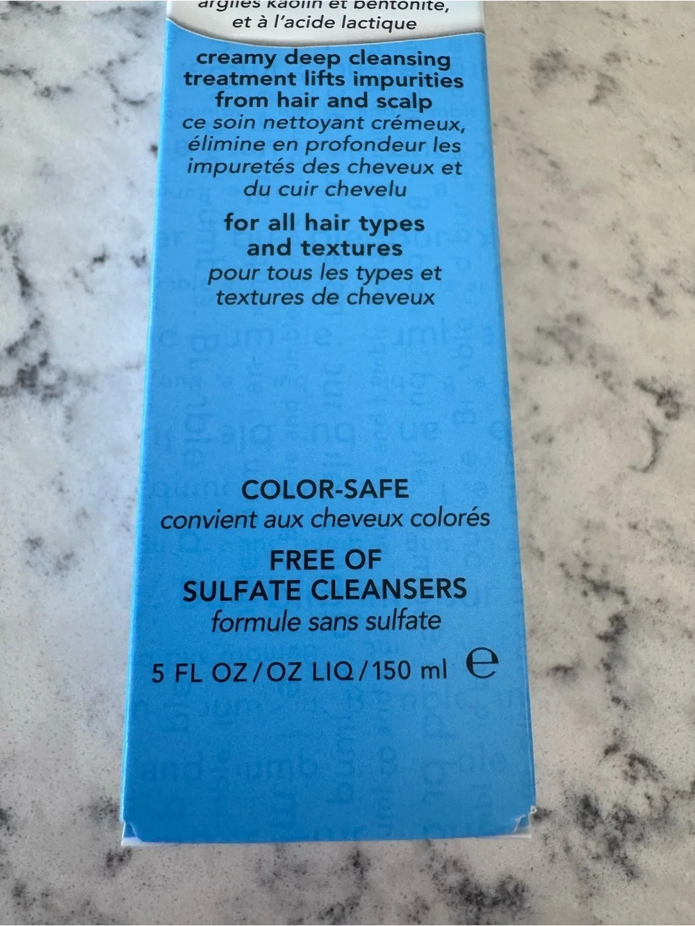 NIB! Bumble and Bumble Sunday Purifying Clay Wash - 5oz